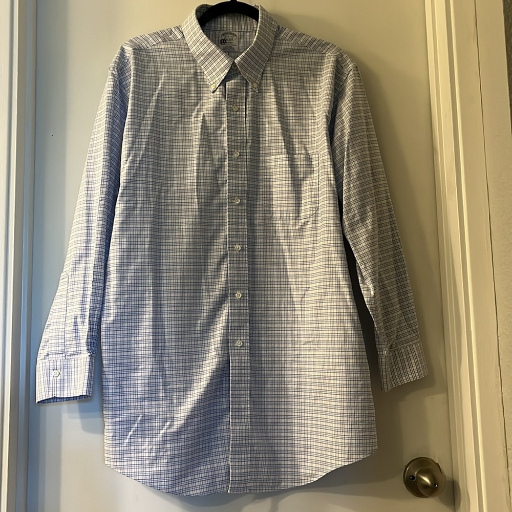 Brooks Brothers Non-Iron 100% Cotton Dress Shirt